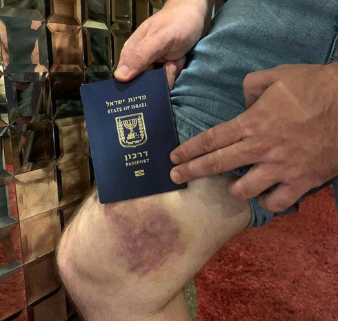 Пасля затрымання і збіцця ў Мінску габрэй пакінуў пасланне ў Сцяне Плачу