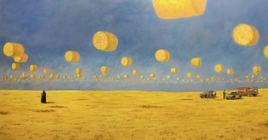 У Мінску на фестывалі мастацтва знялі працы мастака Аляксандра Бельскага