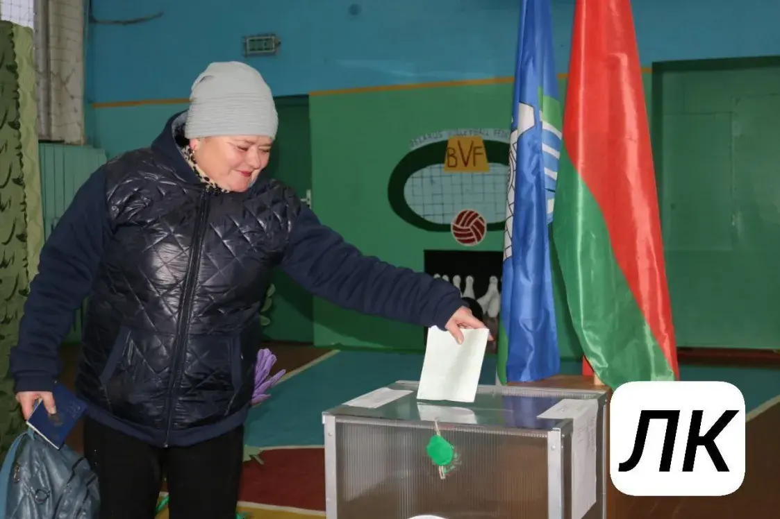 Жанчына, якая двойчы галасавала ў Лоеве, працуе ў бальніцы