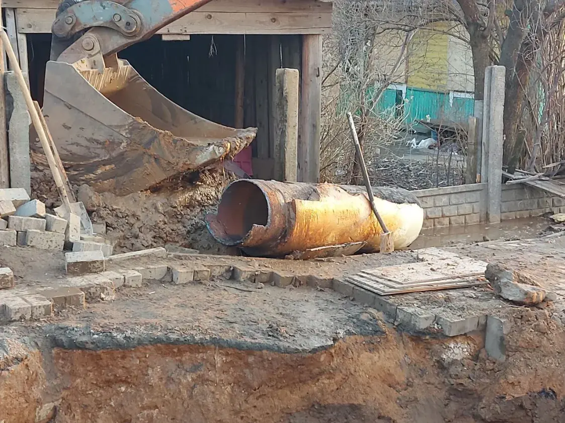 Наступствы аварыі ў Дзяржынску ліквідавалі толькі ўначы