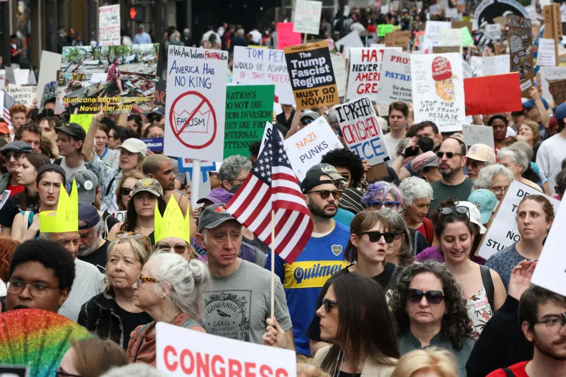 Протесты в США
