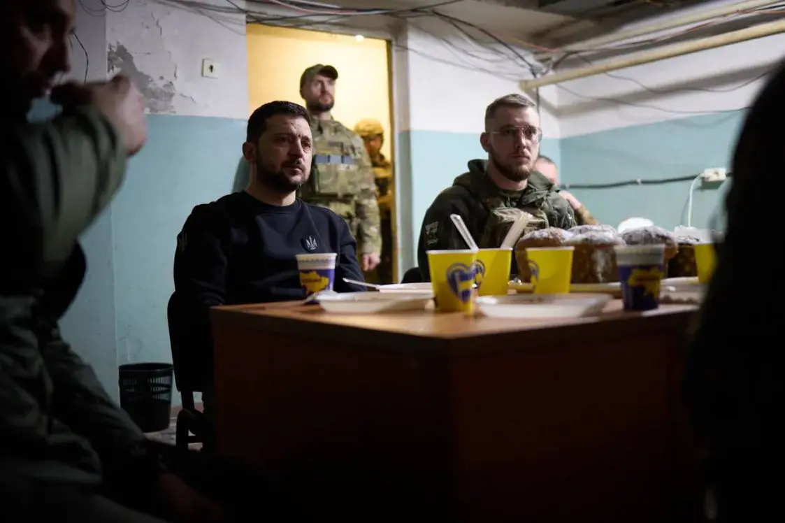 Зяленскі наведаў фронт у Аўдзееўцы