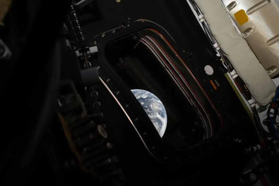 NASA апублікавала першае фота Зямлі з Artemis II
