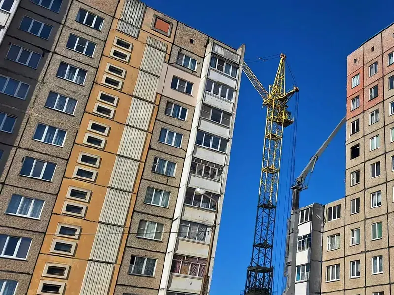 Будаўнікі сказалі, што будзе з гомельскім домам, пацярпелым ад выбуху