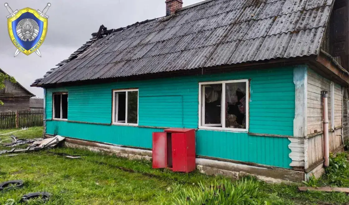 Дзве маленькія дзяўчынкі загінулі на пажары ў Камянецкім раёне