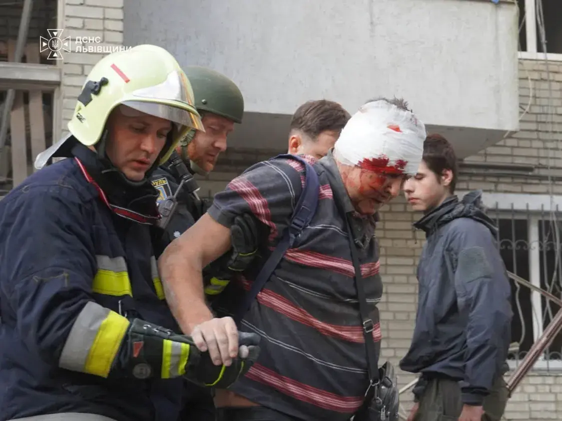 Расіяне атакавалі Львоў 22 ракетамі