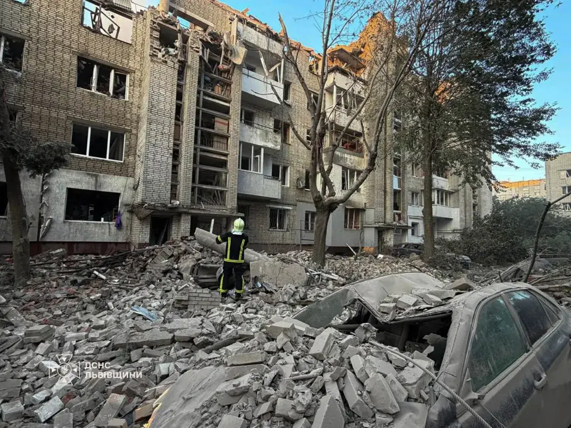 Расіяне атакавалі Львоў 22 ракетамі