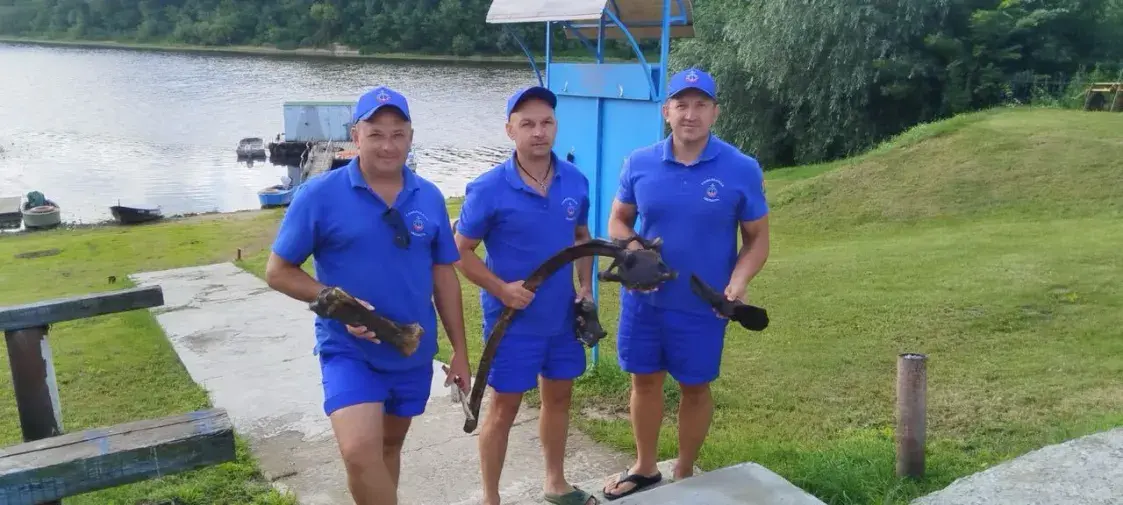 Рабро вагой 3 кг — у Гомелі знайшлі косткі дагістарычных жывёл