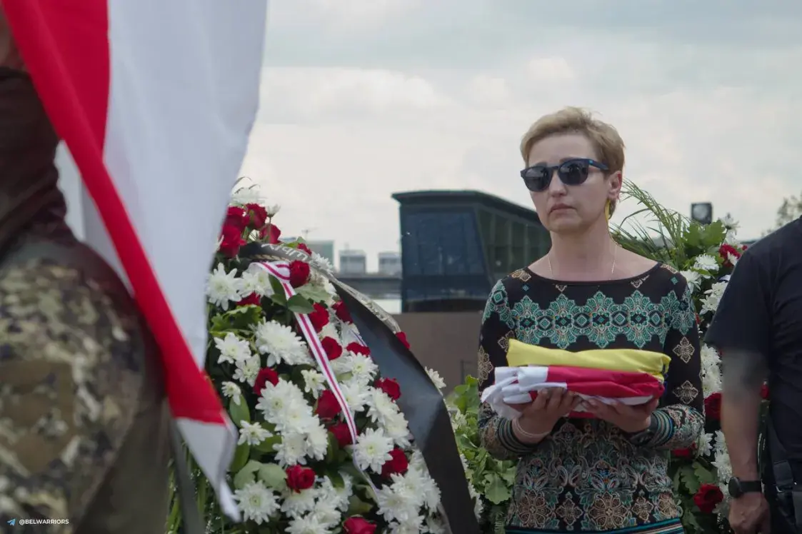 Развітанне з загінулым "каліноўцам" Міраславам Лазоўскім прайшло ў Кіеве