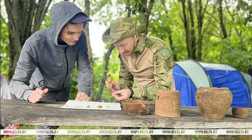Групавое пахаванне дзяцей Х стагоддзя знайшлі ў кургане на Кругляншчыне