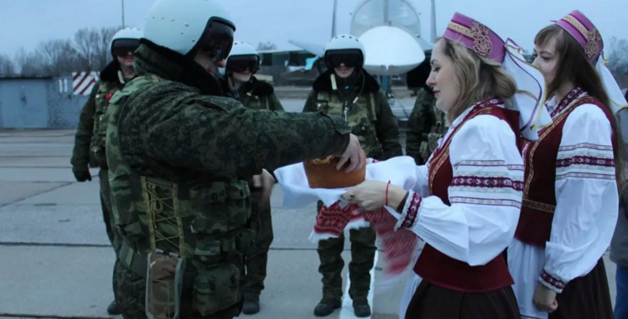 "Bread and salt" for those attacking Ukraine / t.me/modmilby
