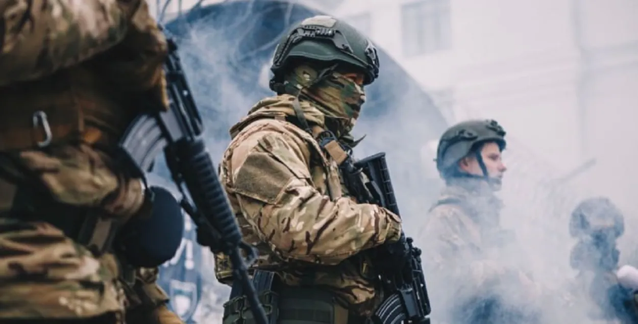 Добраахвотнікі з Расіі, якія ваююць за Украіну / t.me/legionoffreedom/

