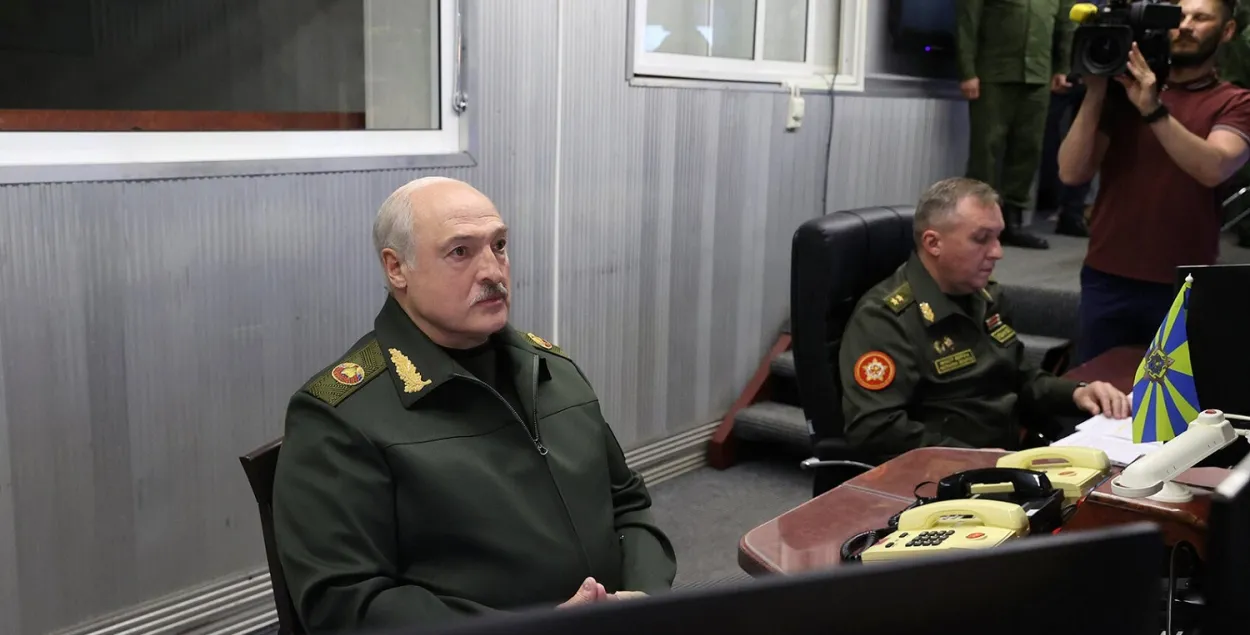 Здымак, які раптоўна знік з сайта Аляксандра Лукашэнкі / president.gov.by
