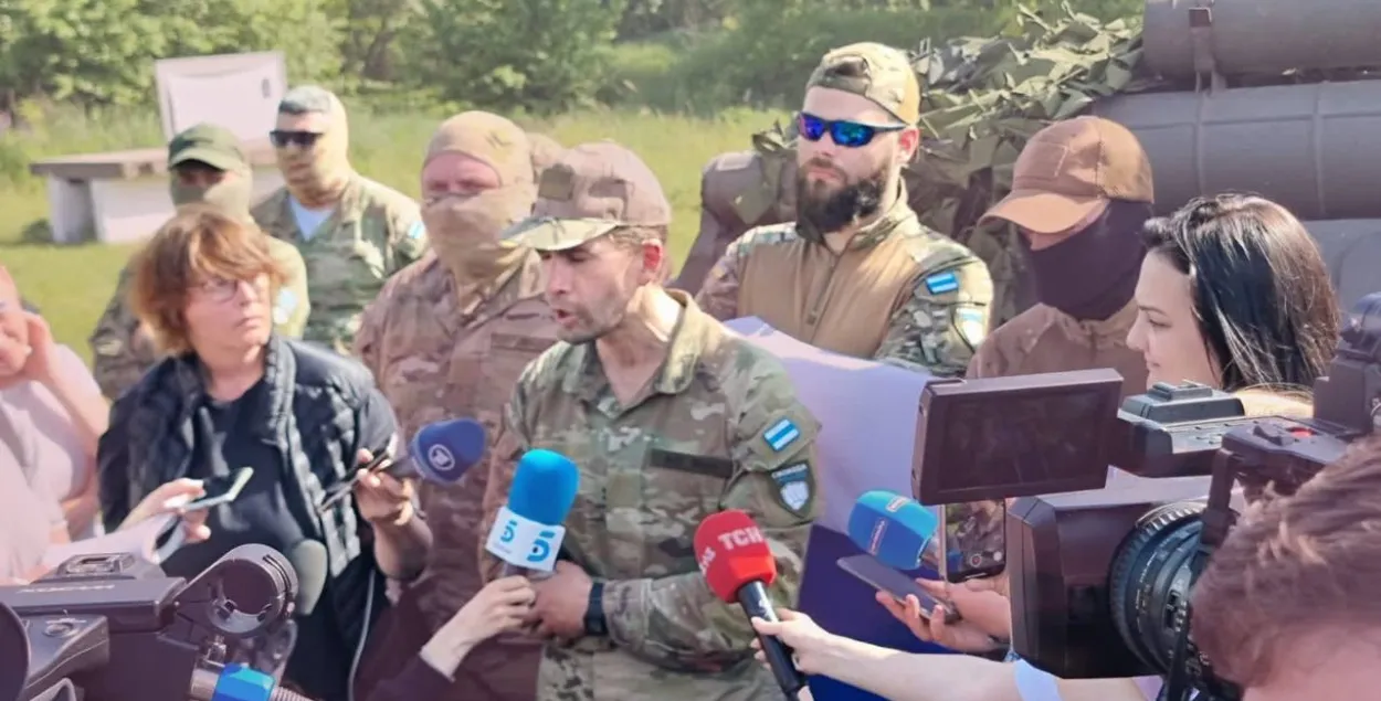 Рускія добраахотнікі, якія ваююць за Украіну / t.me/legionoffreedom/

