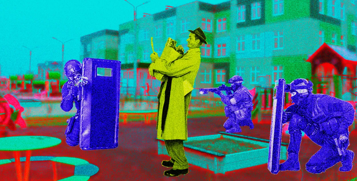 Almost everything can be called "extremist" in Belarus/collage by Ulad Rubanau, Euroradio.