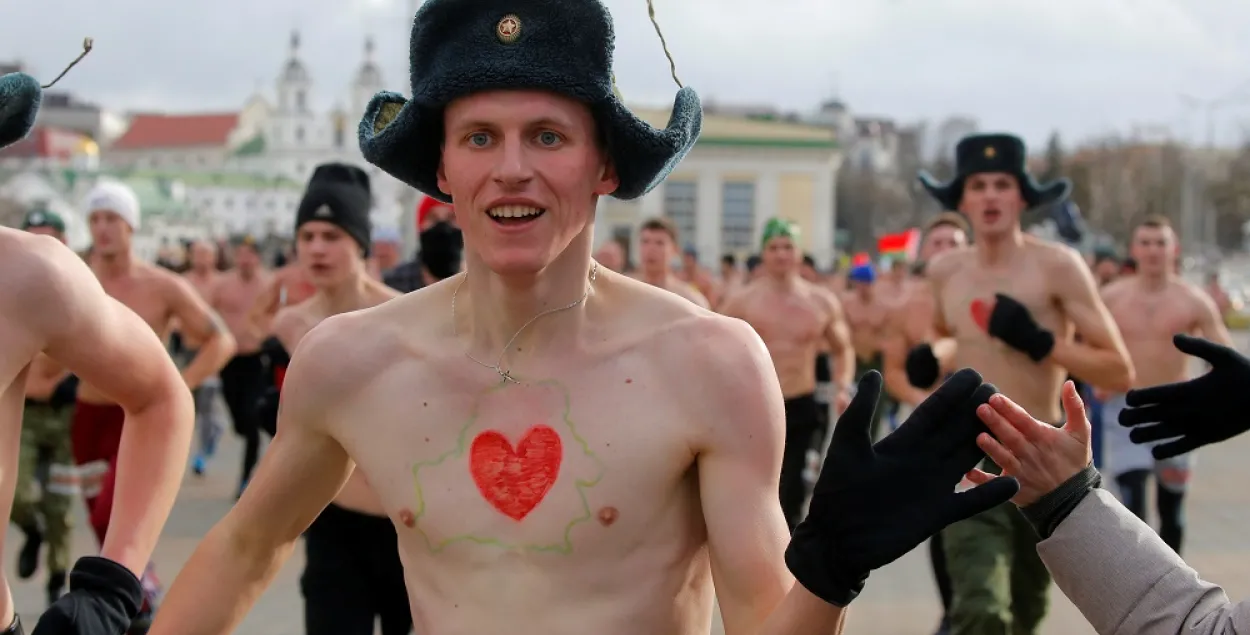 "Забег сапраўдных мужчын" / Reuters​
