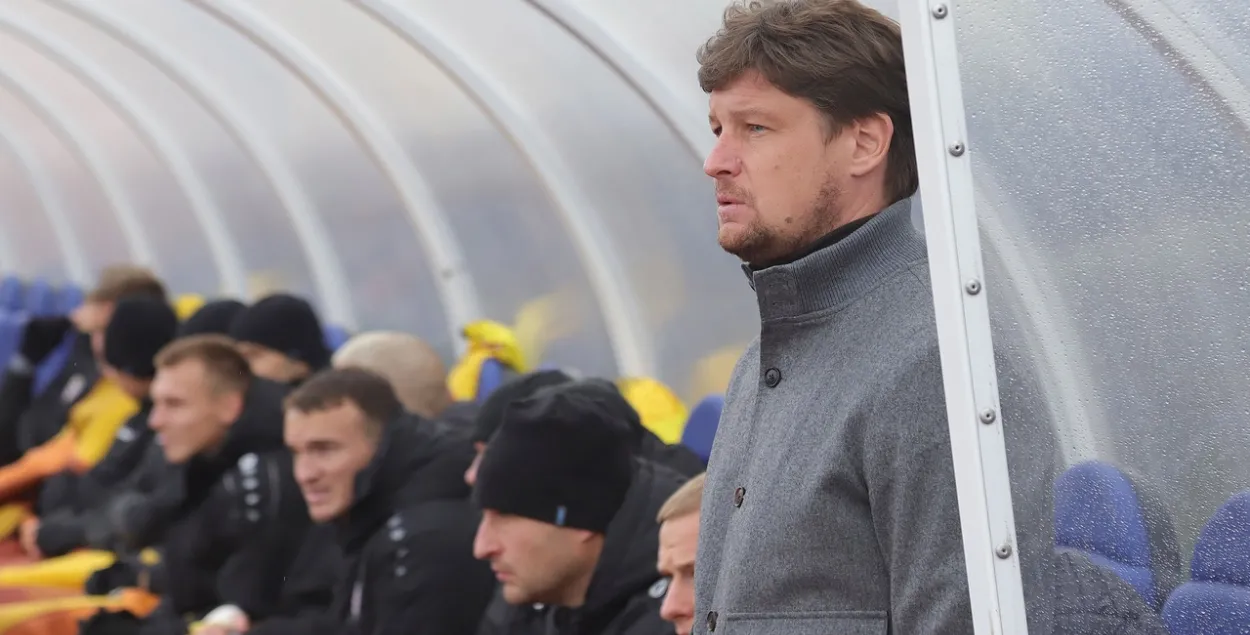 Главный тренер "Шахтёра" Алексей Бага / vk.com/fcshakhterby​