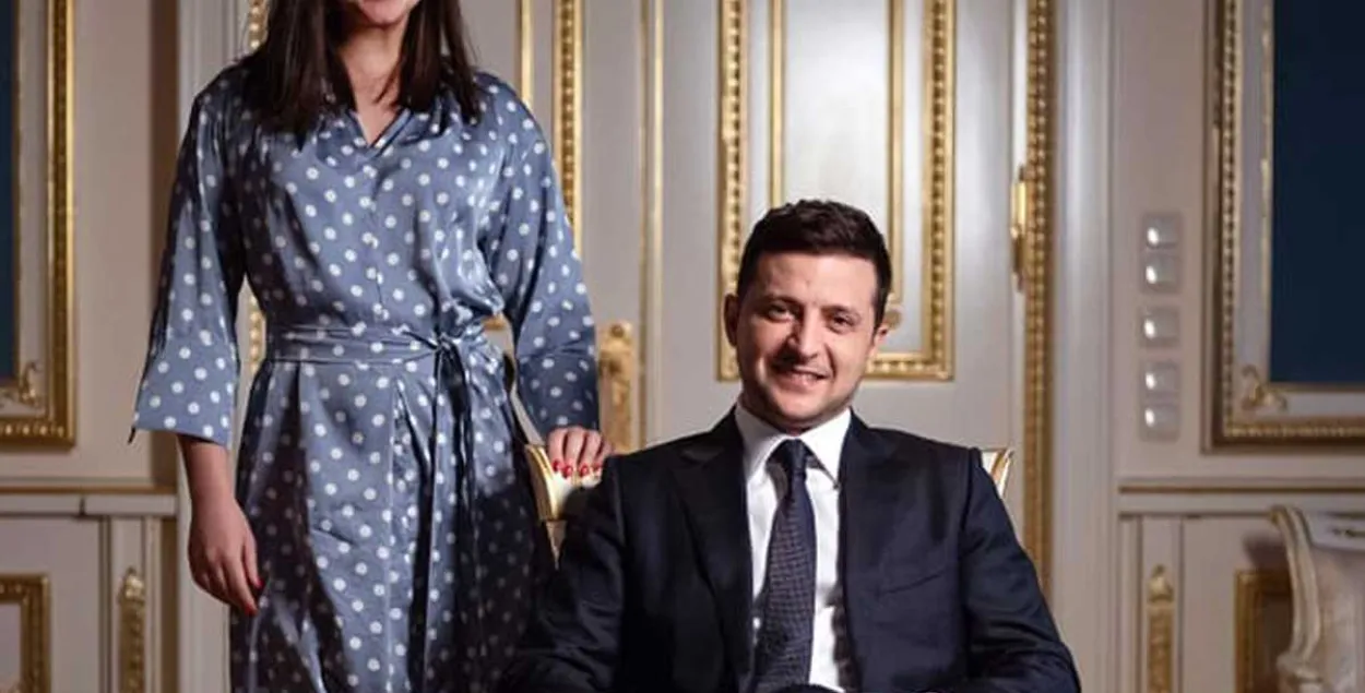 Мендэль пракаментавала чуткі пра цяжарнасць ад Зяленскага