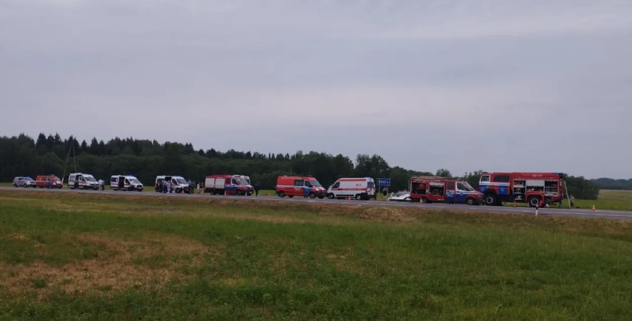 На месцы здарэння / t.me/pressmvd/

