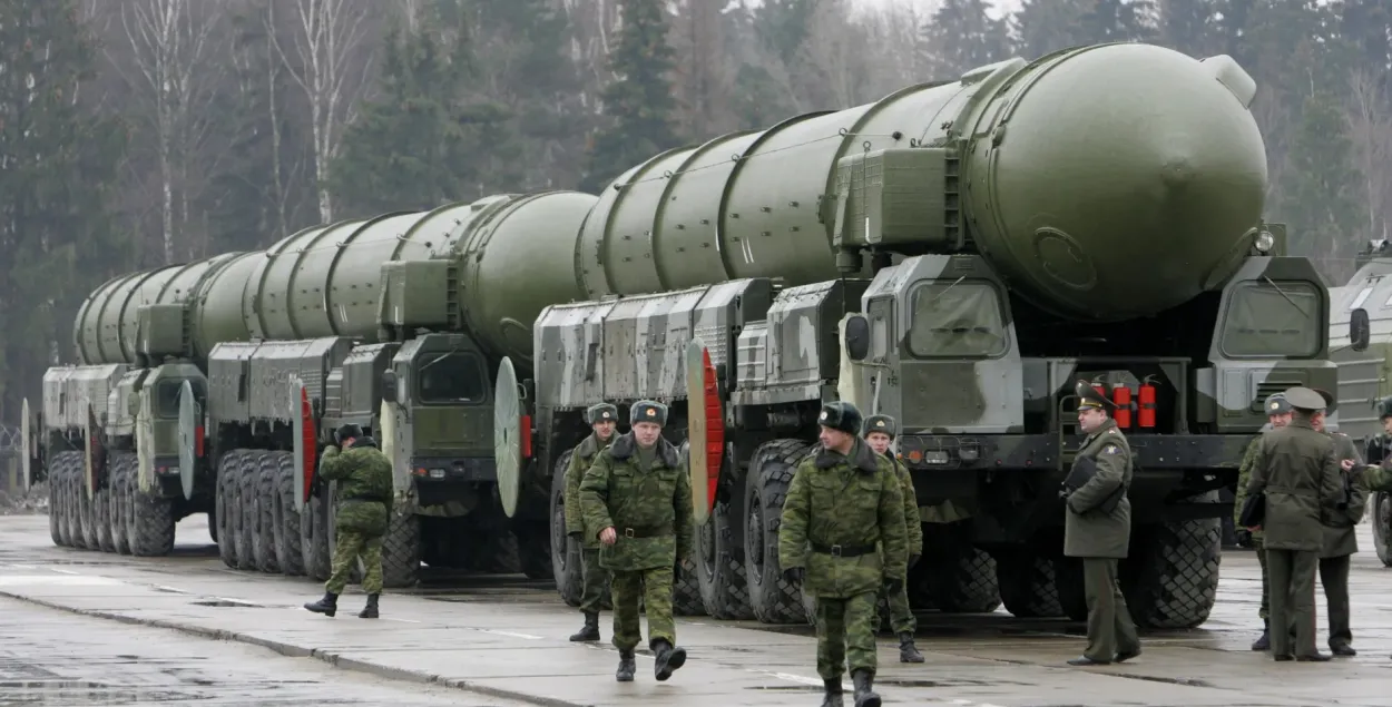 Russian nuclear weapons / AP
