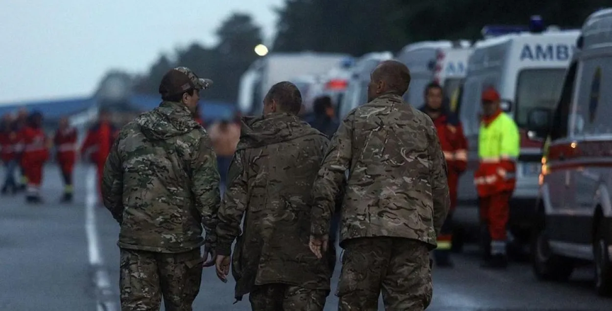 Во время обмена военнопленных / dw.com
