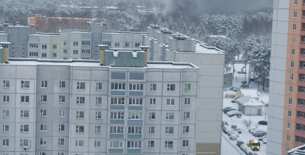 У Мінску ва Уруччы гарэлі склады вайсковай часці 