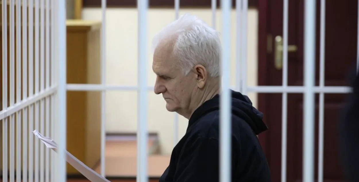 Алесь Бяляцкі ў судзе / БЕЛТА
