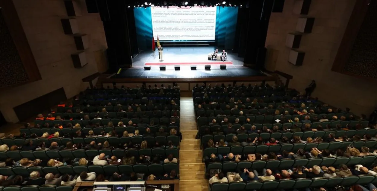 Прапагандысцкае мерапрыемства ў Магілёве / БЕЛТА
