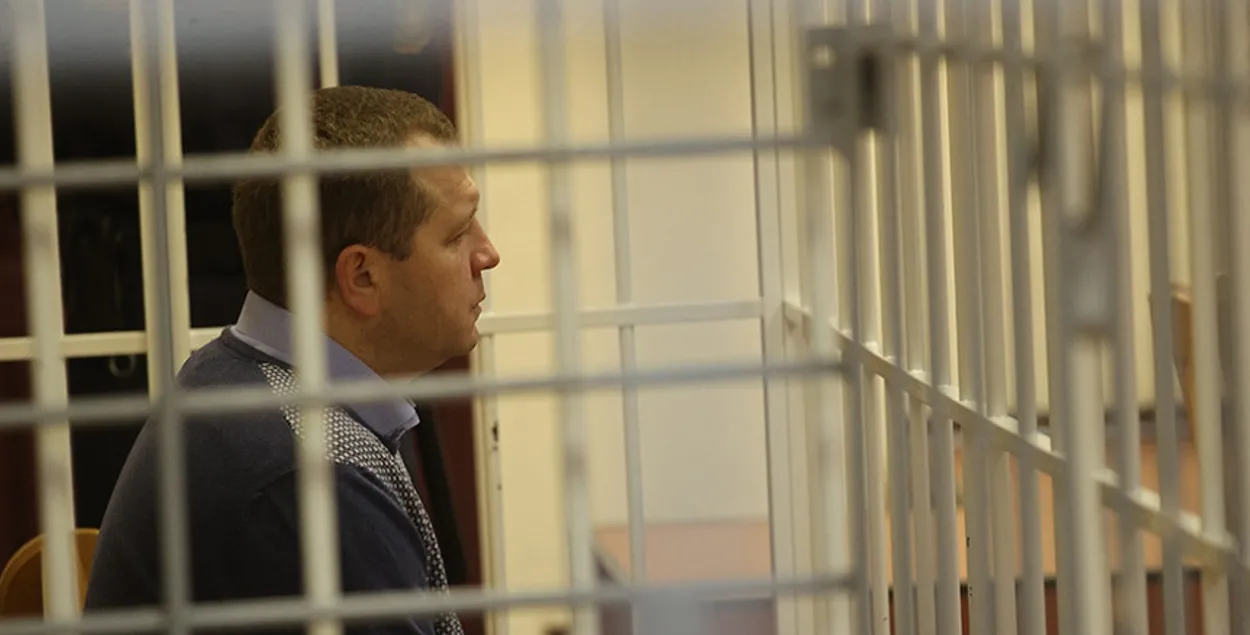 Віталь Дрожжа ў судзе / БЕЛТА
