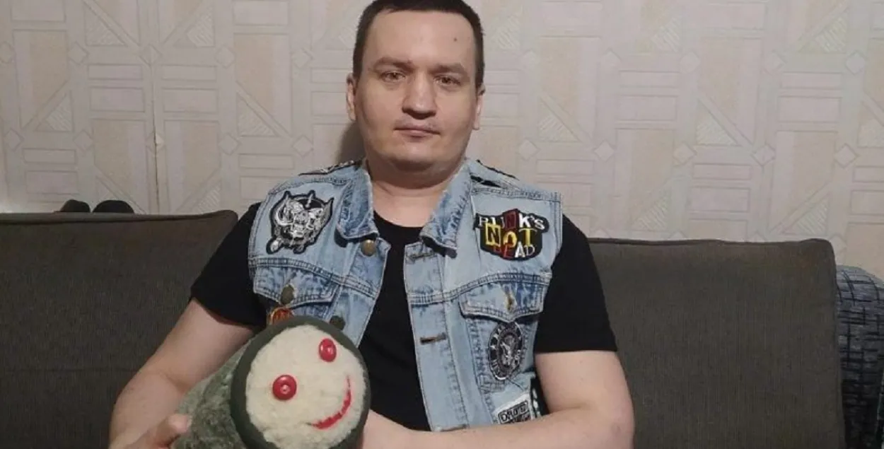 Ілля Міронаў пасля вызвалення ў кастрычніку 2022-га / Фота з Facebook Валянціны Міронавай

