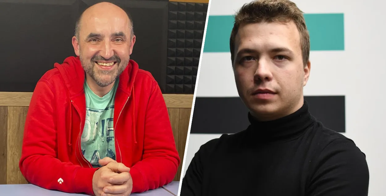 Александр Кнырович и Роман Протасевич / Еврорадио
