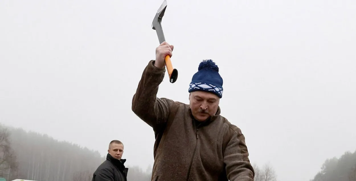Аляксандр Лукашэнка спрабуе вырашыць праблему з інтэрнэтам / president.gov.by
