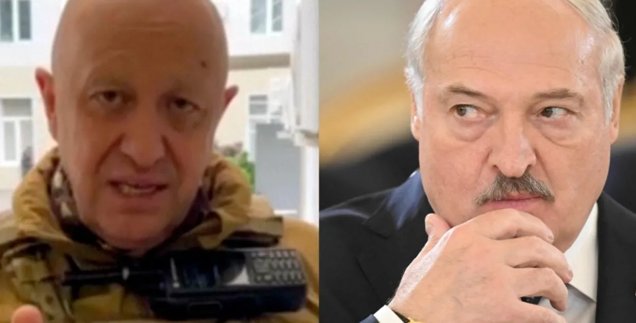 Евгений Пригожин и Александр Лукашенко / Delfi
