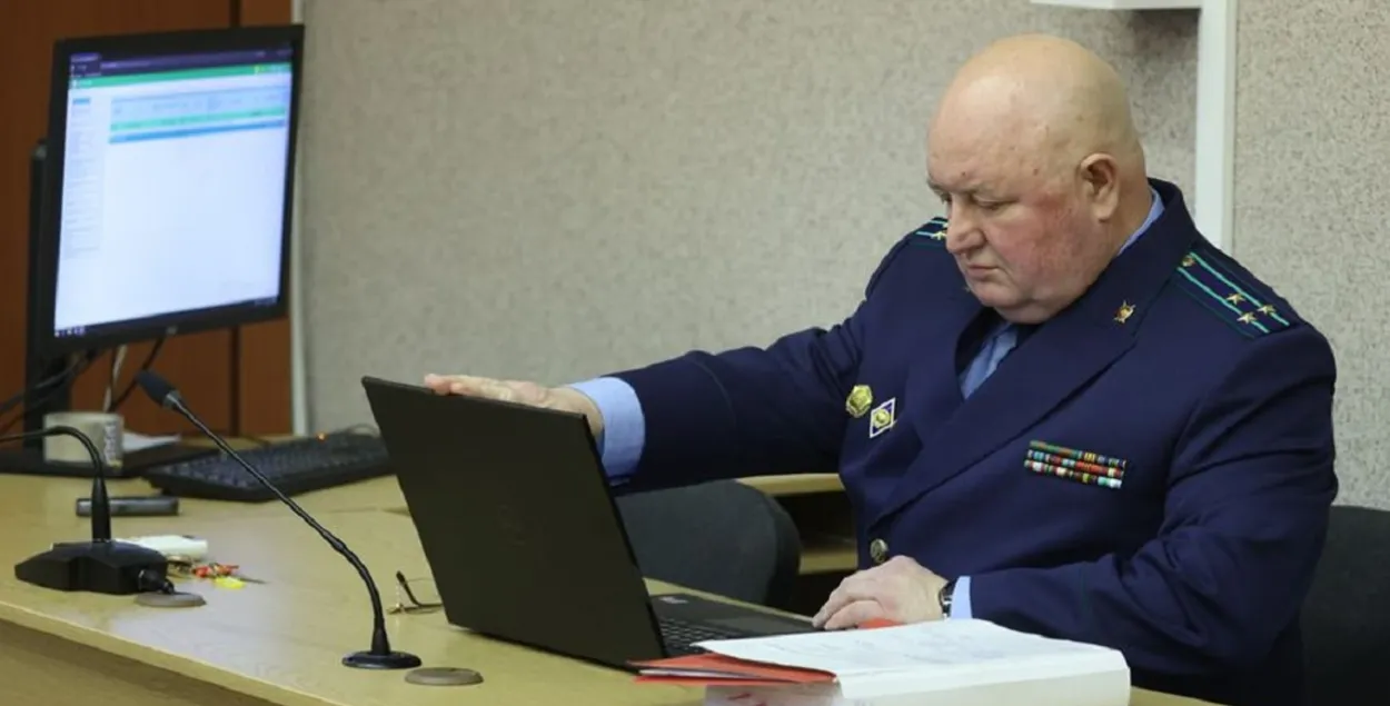Пракурор Міхаіл Кавалёў за працай / БЕЛТА

