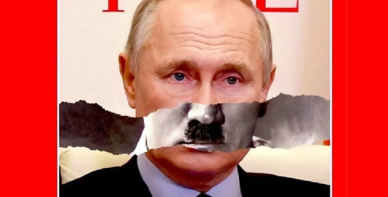 Уладзімір Пуцін на вокладцы часопіса Time / time.com
