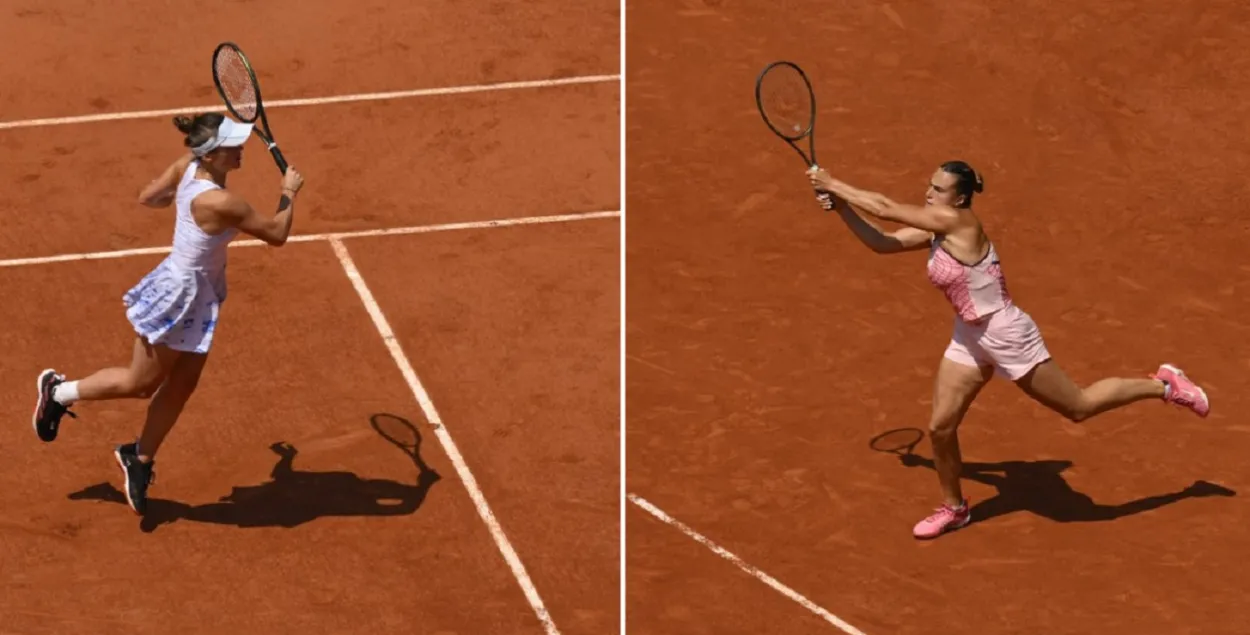 Эліна Світоліна І Арына Сабаленка / https://twitter.com/rolandgarros
