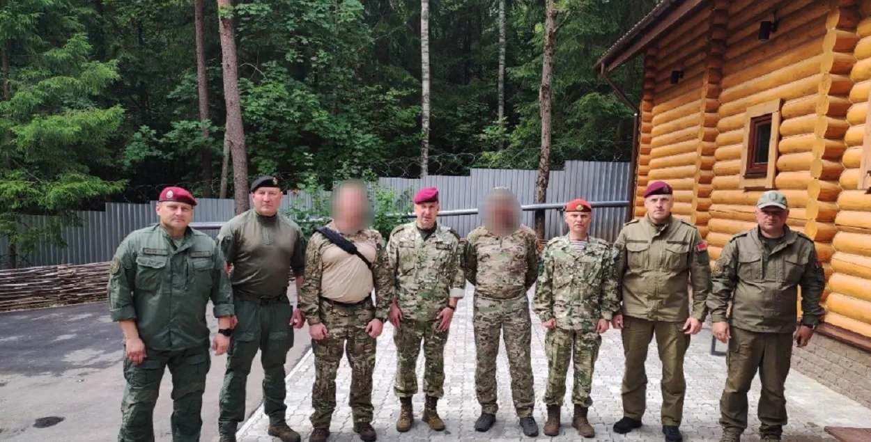 Дмитрий Балаба, Николай Карпенков, командиры "Алмаза", СОБРа, в/ч 3214 и вагнеровцы / Telegram
