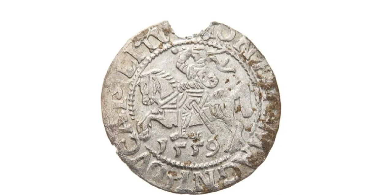 Паўгрош Вялікага княства Літоўскага, 1559 год / moneymuseum.by

