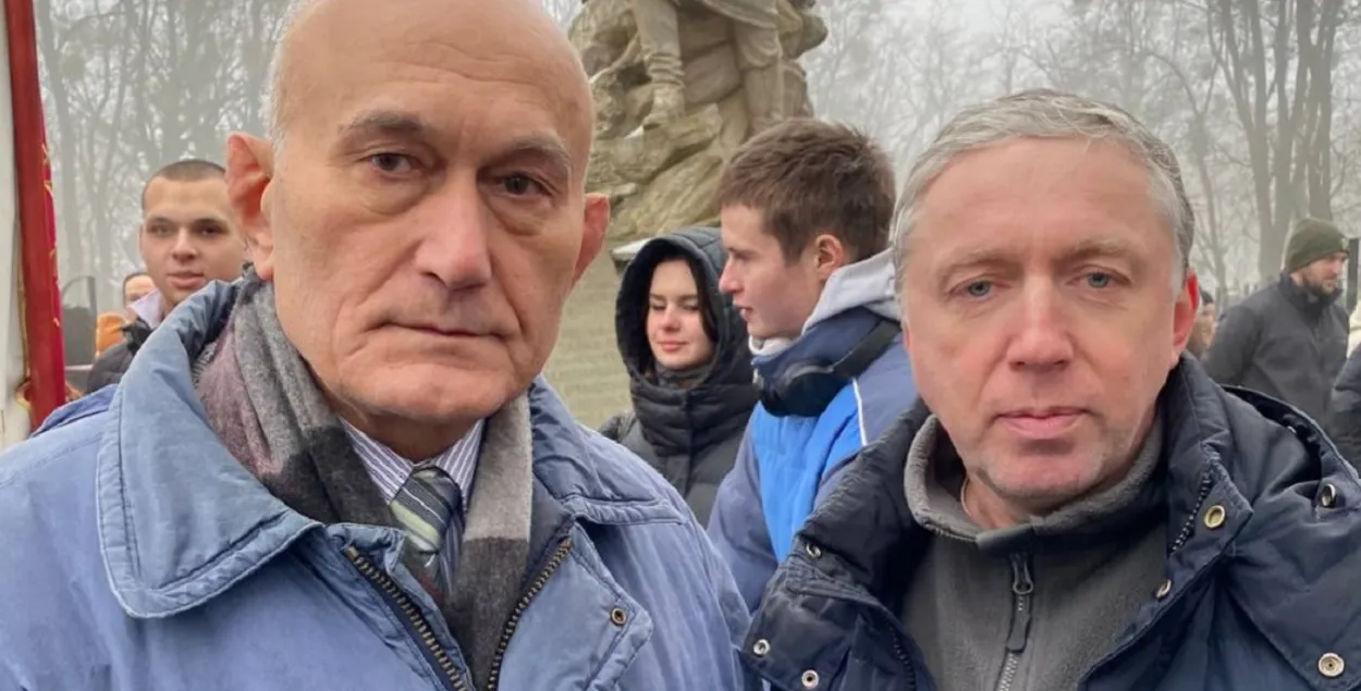 Зянон Пазняк ва Украіне / t.me/belaruscentrlviv
