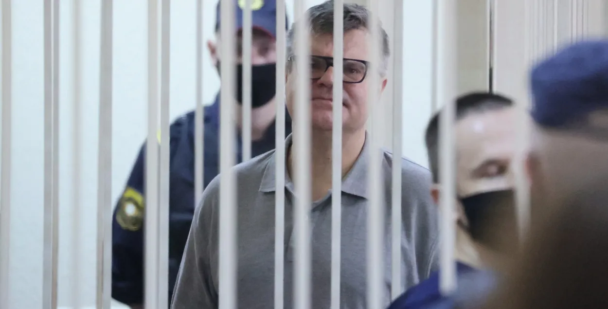Віктар Бабарыка ў судзе​ / Reuters