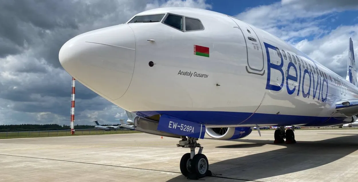 Самолет "Белавиа" / belavia.by
