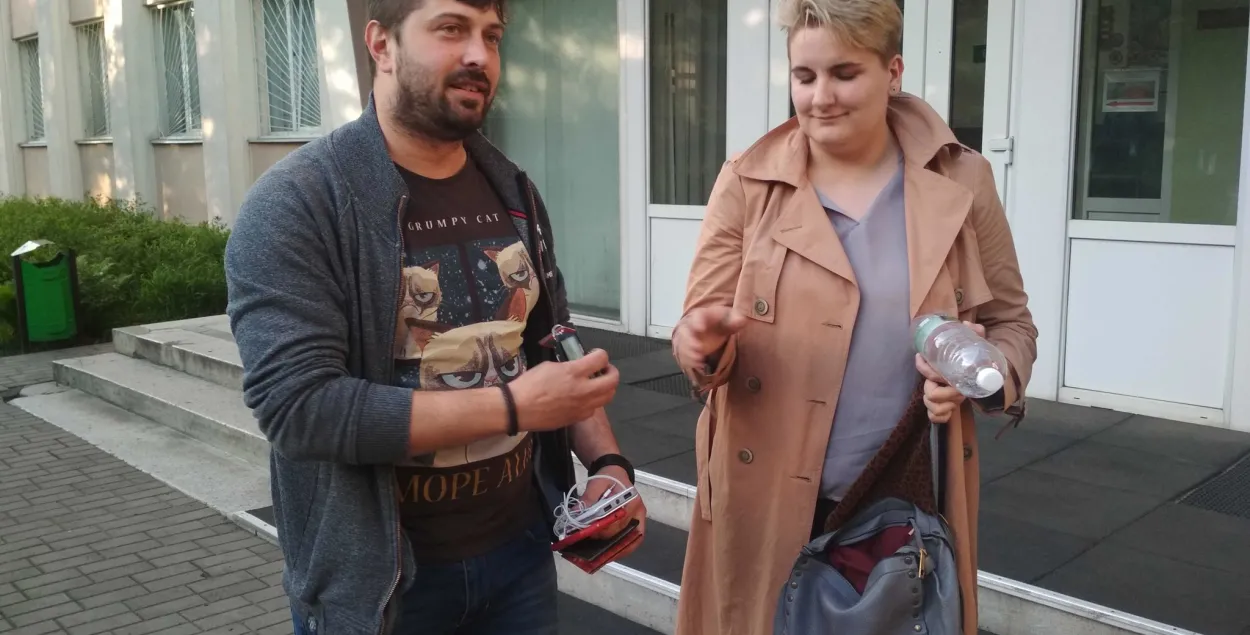 Журналістаў "Белсата", затрыманых у Бабруйску, адпусцілі