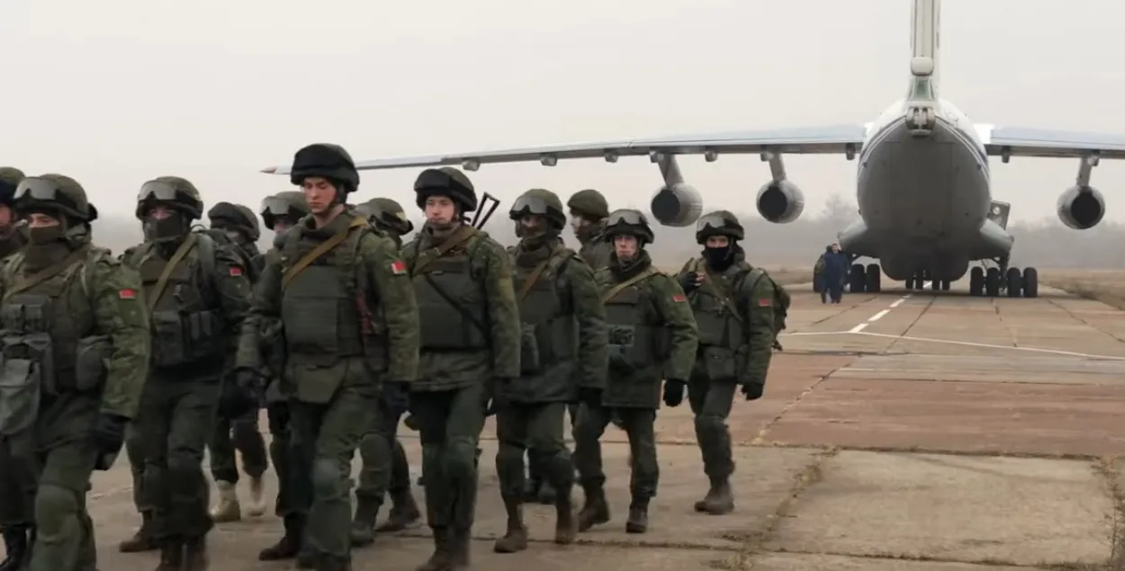 З'явілася відэа з беларускімі вайскоўцамі ў Казахстане