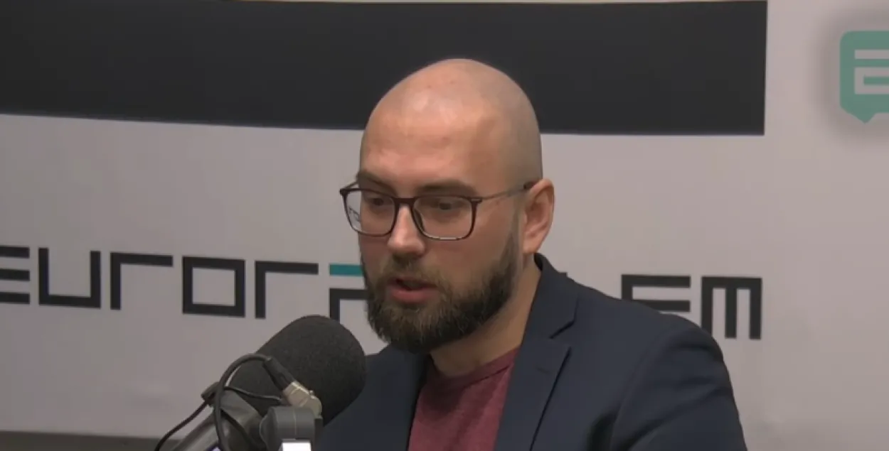 Сергей Будкин в студии Еврорадио​
