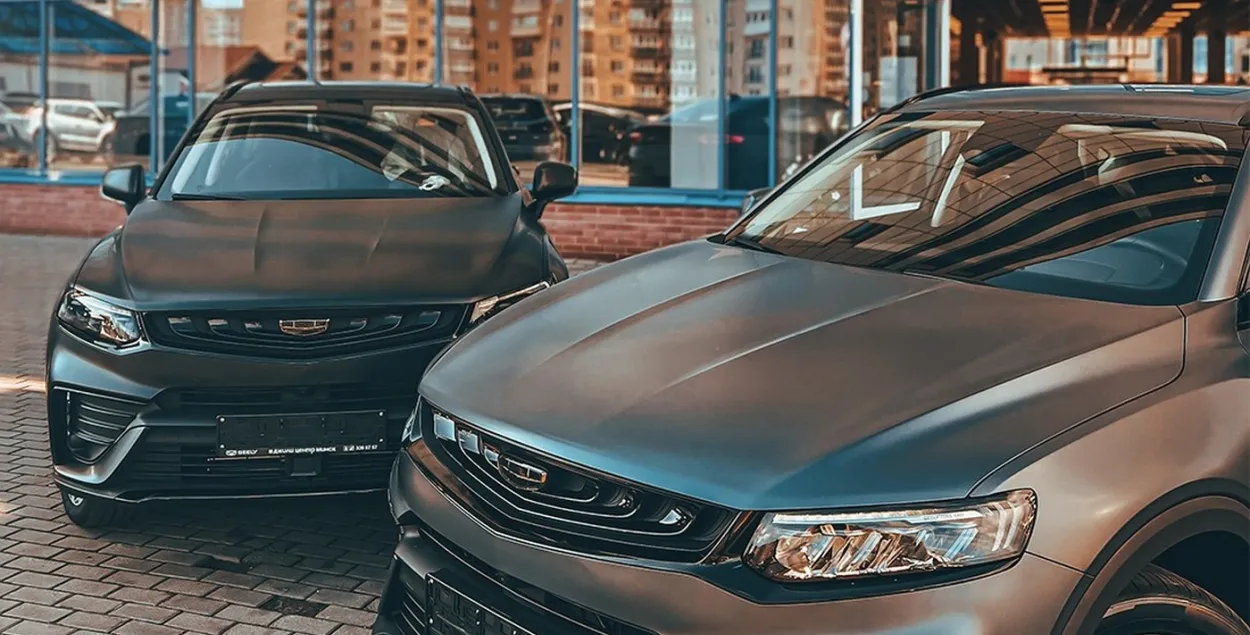 Лидер продаж —&nbsp;автомобили&nbsp;Geely белорусской сборки /&nbsp;facebook.com/geelycenterminsk
