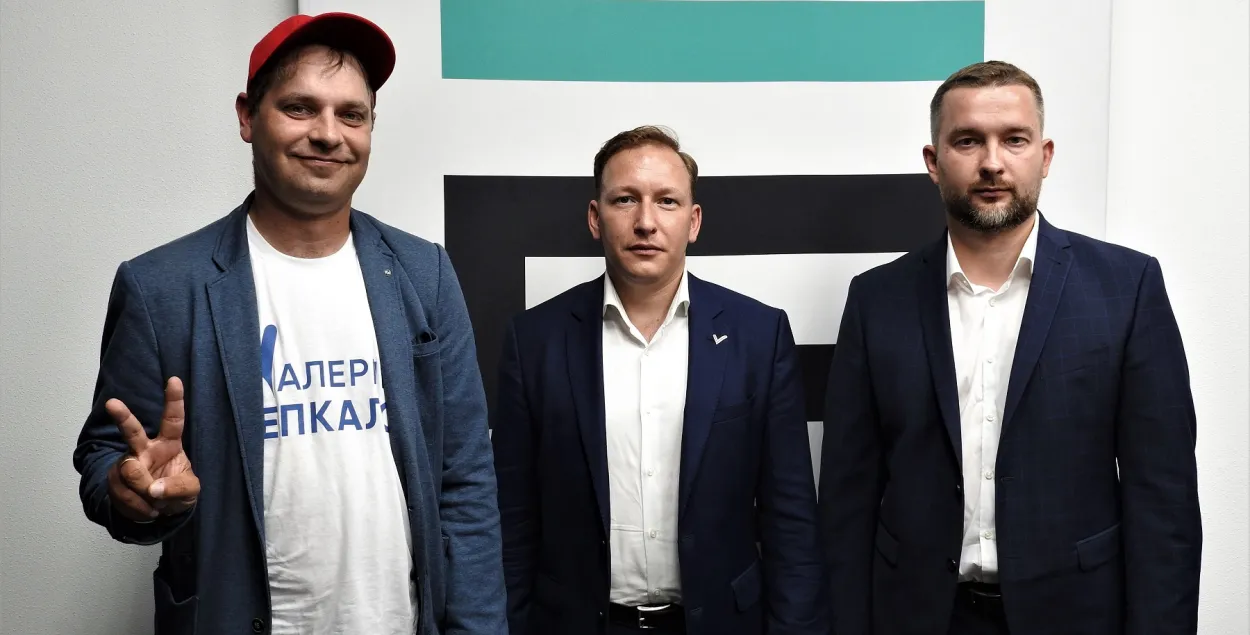 Илья Добротвор, Андрей Дмитриев и Сергей Черечень / Мария Вайтович, Еврорадио