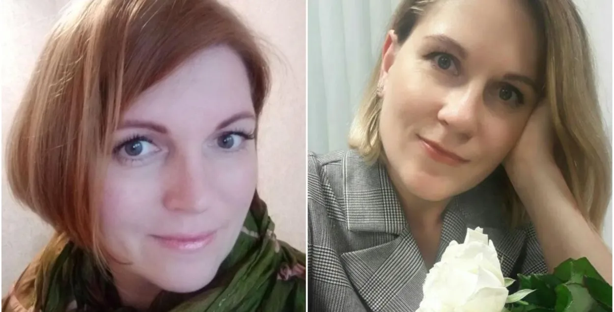 Дар'я Аніщчык і Алена Вярбіла / фота з прыватных архіваў