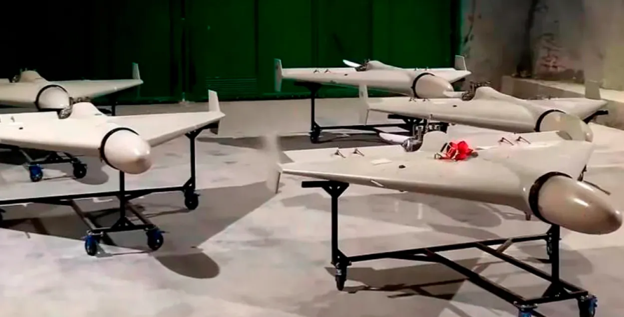 Іранскія дроны "Шахід-136" / armyinform.com.ua
