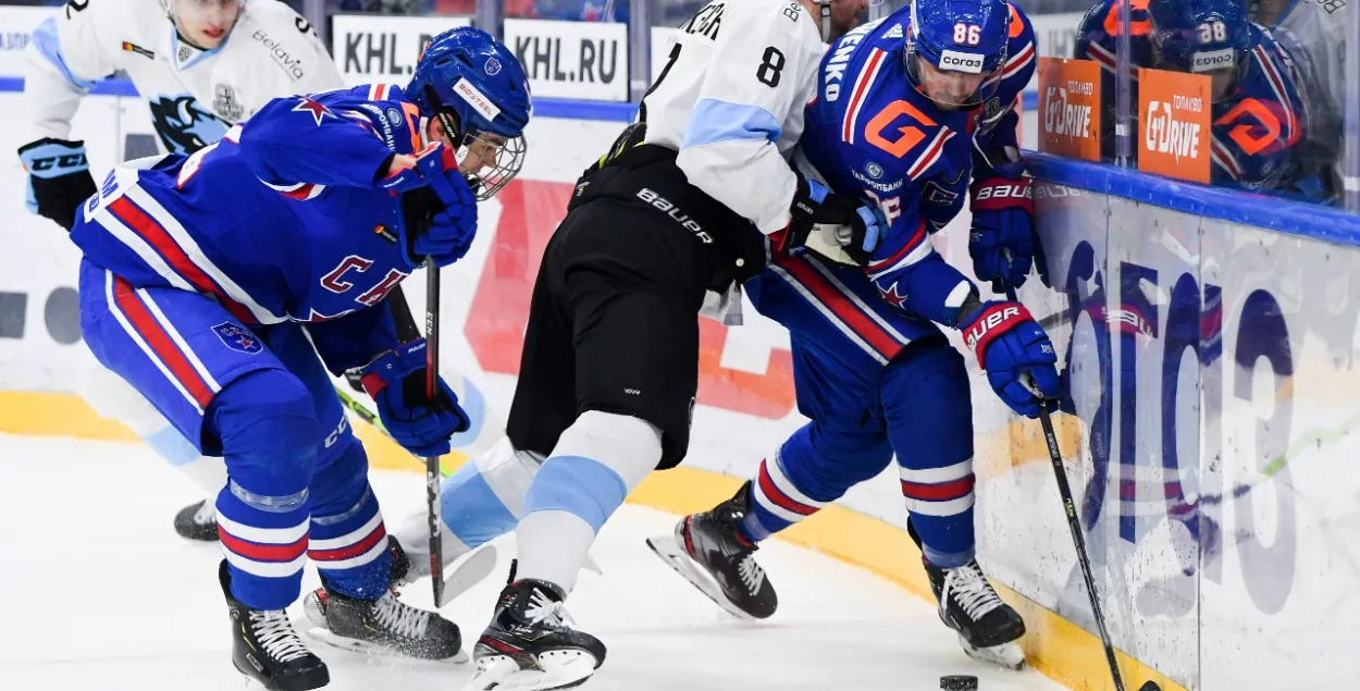 СКА &mdash;&nbsp;"Динамо" / twitter.com/hcSKA