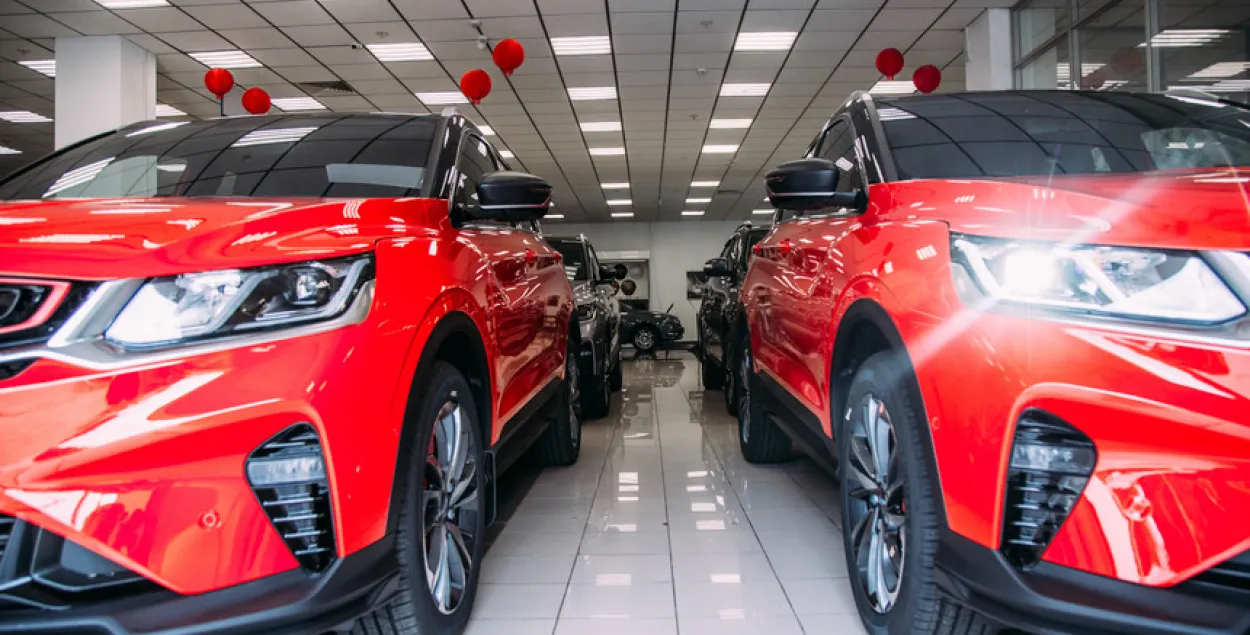 Аўтамабілі маркі Geely